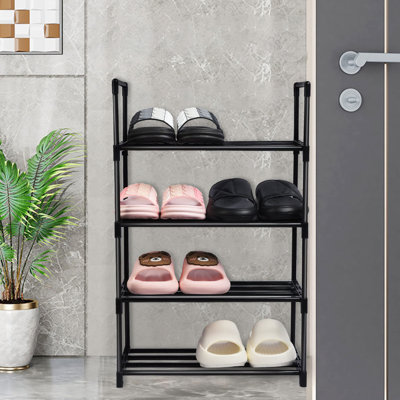 8 Pair Stackable Shoe Rack