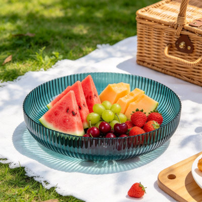 Brayden Studio Plastic Stainless Steel Fruit Bowl