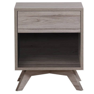 Silliman 48cm W Manufactured Wood Bedside Table