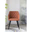 Chaise avec accoudoirs rembourrée en tissu Joao-1642509479