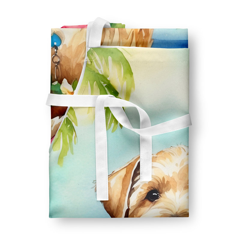 Tablier Wheaten Terrier Luau