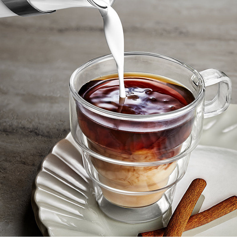 Tasses à café en verre JoyJolt Pila, 10 oz