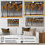 Hawaii Harmony of Yellow Palms sur impression sur toile-939368710-939368711