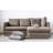 Deegan Upholstered L-Shaped Sectional Reversible