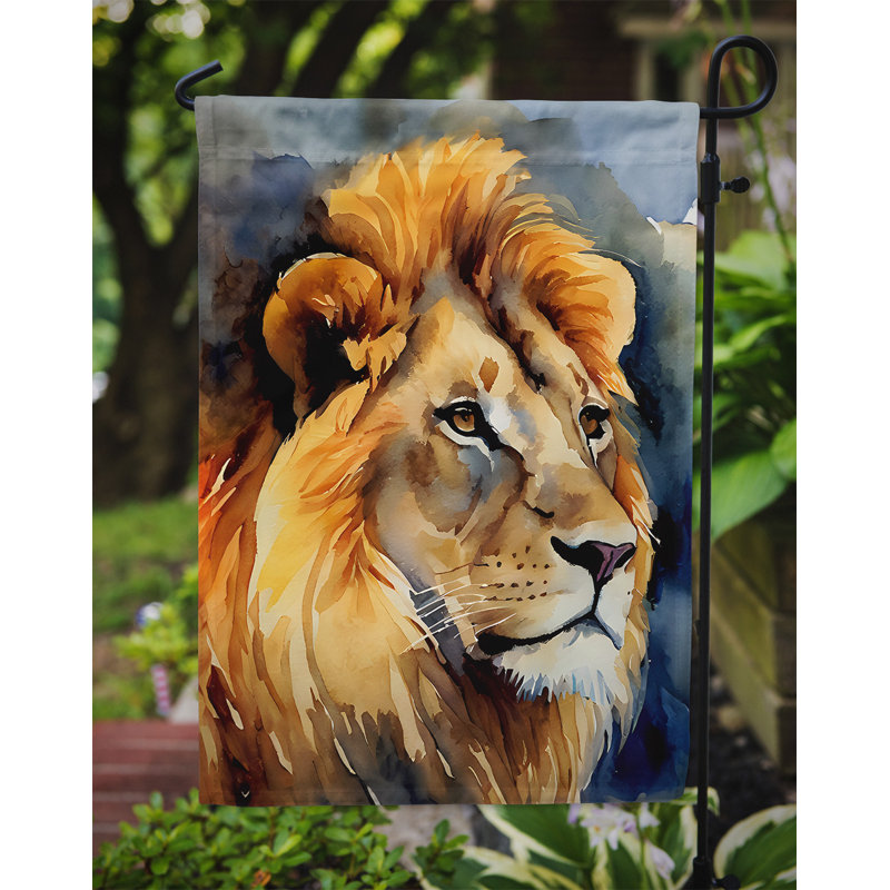 Double Sided 15.5'' H x 11.25'' W Polyester Animal Garden Flag