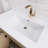 Tihanna 84'' Double Bathroom Vanity with Acrylic Top-343126670