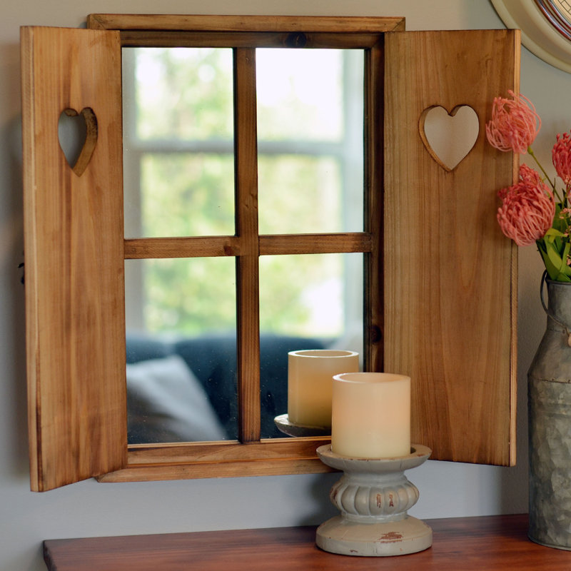 Landrum Hearts Shutter Mirror