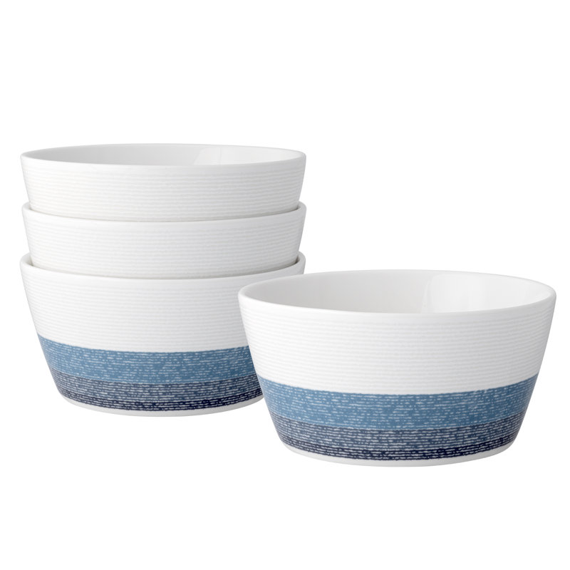 Bols à céréales Noritake Colorscapes Layers, 25 oz, Bleu marine