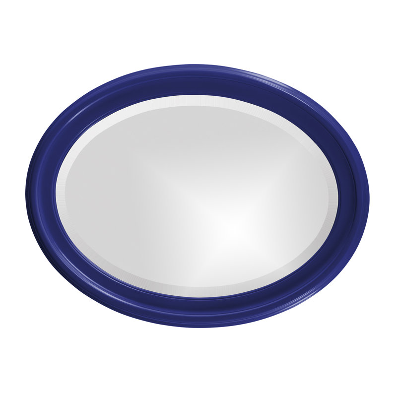 Miroir mural Borna, Bleu marine