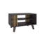 Table basse Shawnee avec tablette de rangement ouverte, table de salon