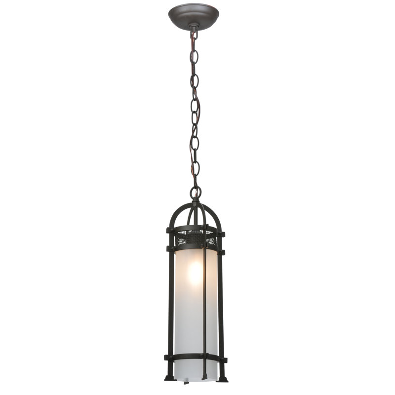 Luminaire suspendu cylindrique à 1 lumière Cilindro