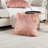 Mongolian Faux Fur Square Pillow Cover-3683927