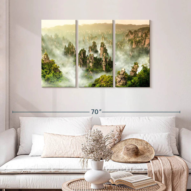 Alvord Tianmen Mountain, 28" H x 45" W
