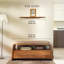 Tablettes murales flottantes en bois Sephine