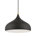 Textured Black/Antique Brass