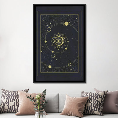 The Solar System by Emanuela Carratoni - Canvas Art