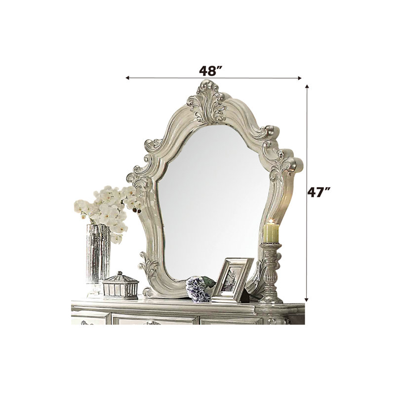 Miroir Aaryn, Blanc os