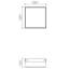 1 - Light LED Flush Mount-99925038-69149758