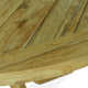 Morones Round Outdoor Dining Table in Solid Reclaimed Teak