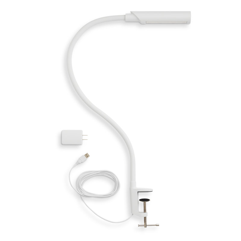 Reliable UberLight Flex 3100TL Led Task Light, Clamp, White