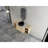 54'' Wall-Mounted Bathroom Vanity With Ceramic Art Sink, And 2-Storage Shelves, 2-Soft-Close Door, KD-Packing, Plywood-1492424904-1492424907