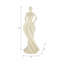 Statuaire femme 14 po en résine de quartz Kallos