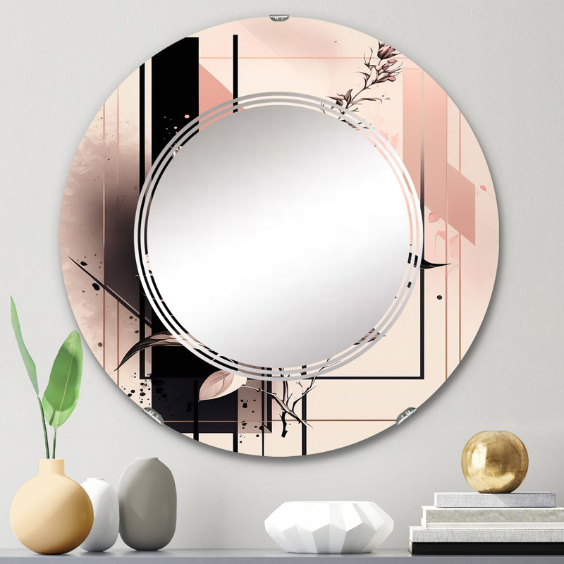 Miroir mural Pierpaola, 24 po x 24 po