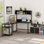 L-Shaped Metal Base Computer Desk-843889375