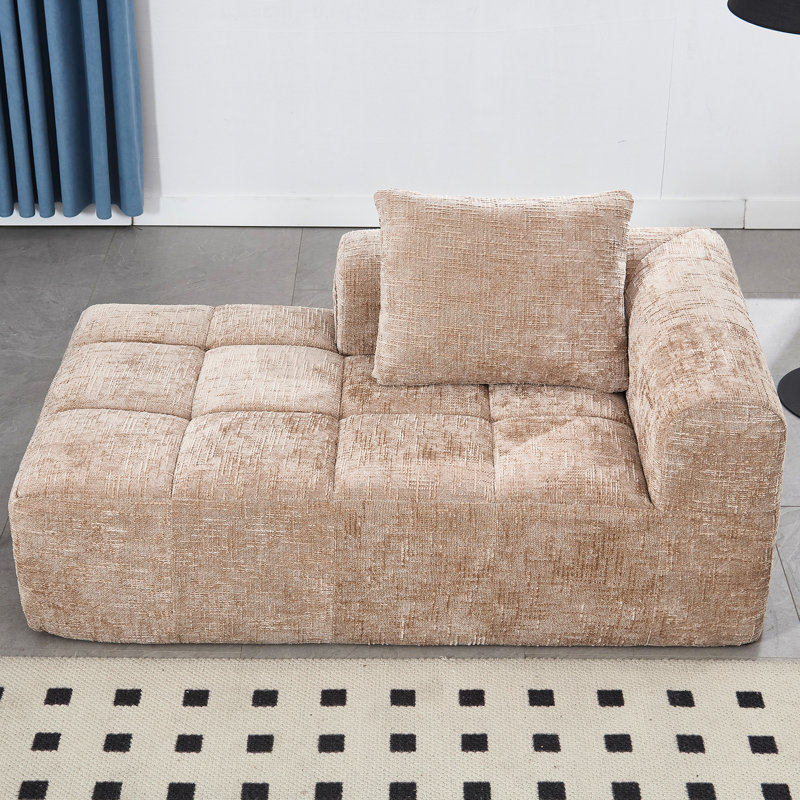 Chenille ergonomique - siège profond et assise confortable, canapé minimaliste pour une éponge d'élasticité de soutien exceptionnel
