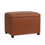 Repose-pieds 24 po en similicuir avec rangement-469151844