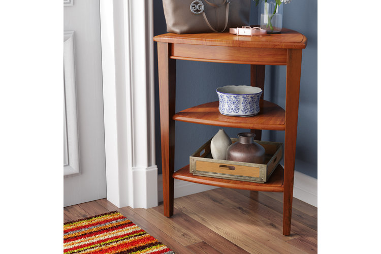 Wilfredo Solid Wood End Table with Storage