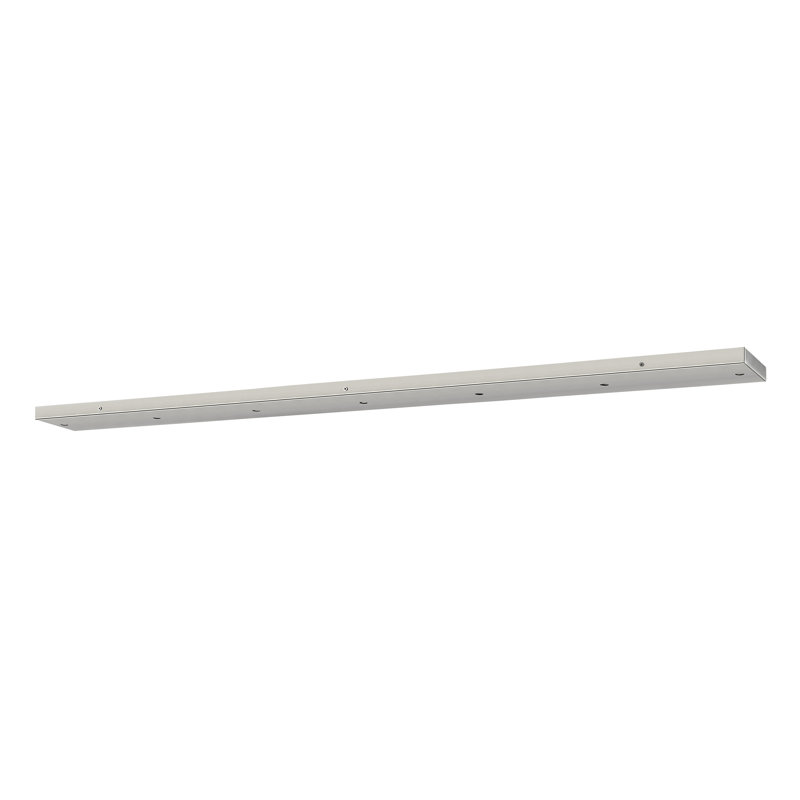 7 Port Multi Point Canopy, Brushed Nickel