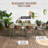 Resin Rattan Dining Set
