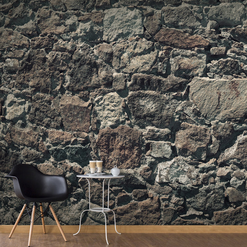 Dzion Textured Matte Peel & Stick Mural, 294 cm x 210 cm