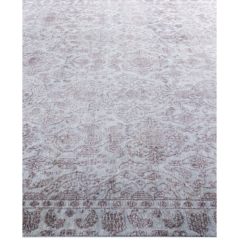 Overdyed One-of-a-Kind 8' 0" X 10' 1" Hand Knotted Area Rug