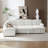 Olly 118.09'' Corduroy Sofa-1803124650
