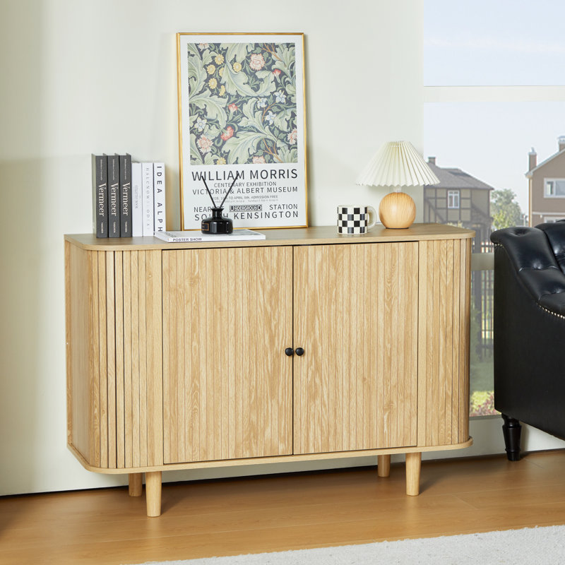 Rickiah 31.49" Tall 2-Door Accent Cabinet | Wayfair