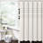 Cotton Blend Striped Shower Curtain