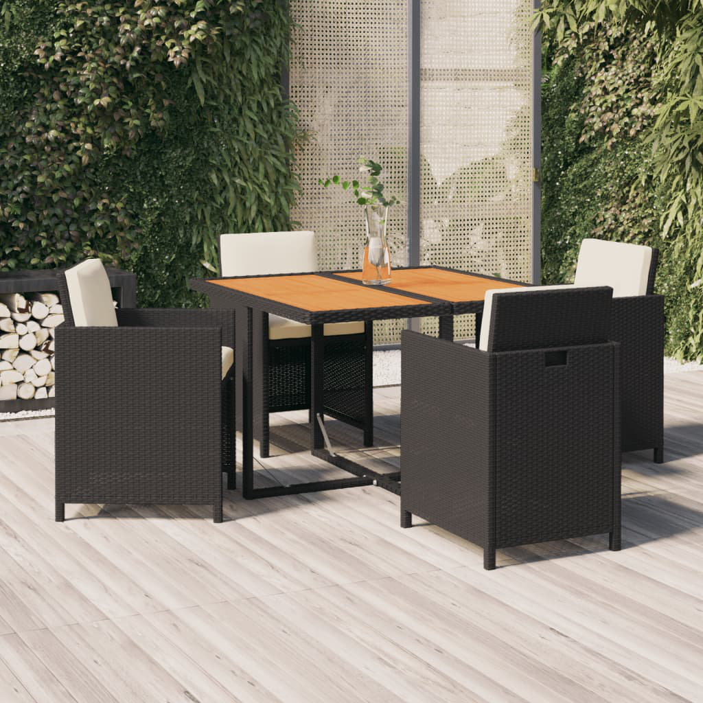 4-Sitzer Gartengarnitur Greenacres aus Polyrattan