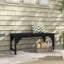 Table basse de patio, table de bout rustique anti-fissuration de faible hauteur, mobilier de patio durable et durable pour le porche de la piscine-550093777