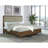 Upholstered Eastern King Panel Bed