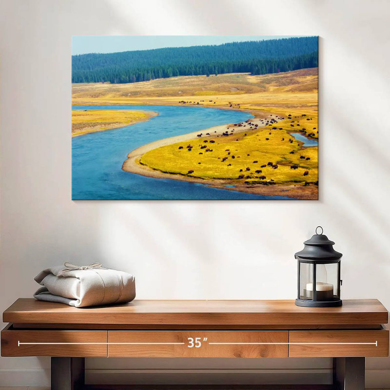 Alvord Yellowstone Bison River