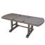60"-78" Extendable Dining Table, Farmhouse Wooden Kitchen Table With Removable Leaf, Large Expanding Table For 4-8-125149252