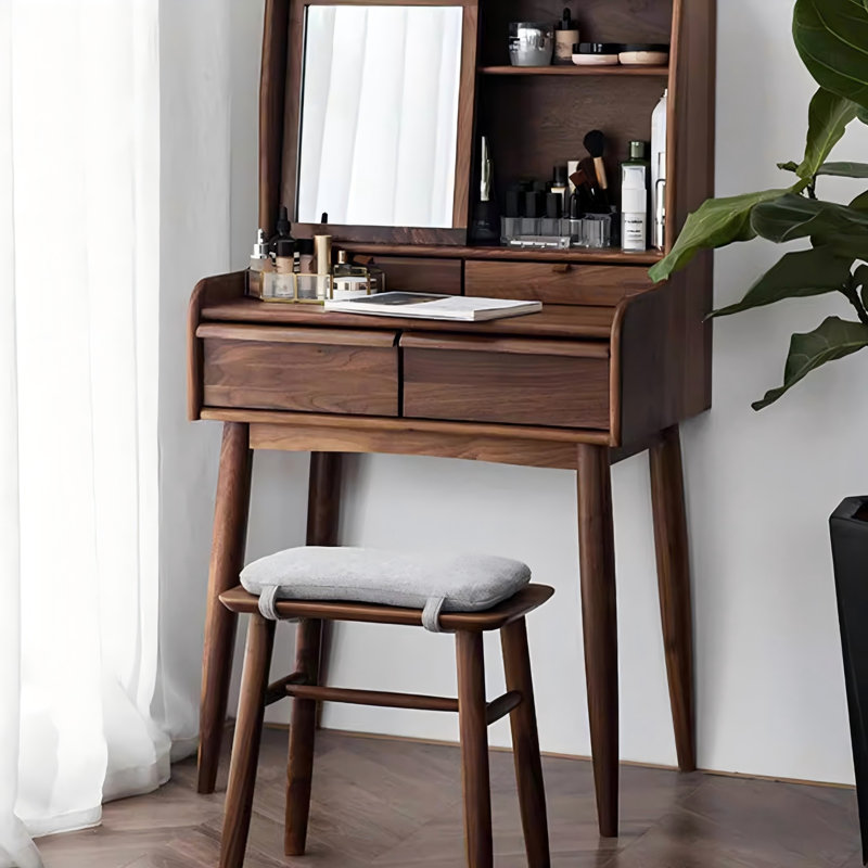 Meuble-lavabo en bois massif 26,77 po, Tanné