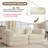 Boneless Two-Seater Modular sofa Bed-1412421882