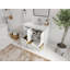 Meuble-lavabo simple 36 po avec plateau Alys-93735161