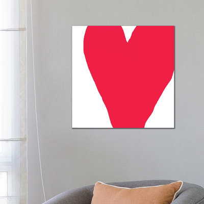 Love by Art Mirano - Wrapped Canvas Minimalistic