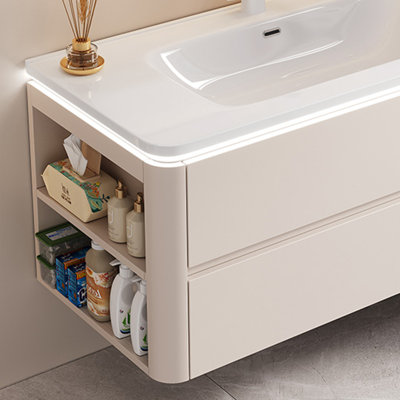 Cream style light luxury Bathroom cabinet