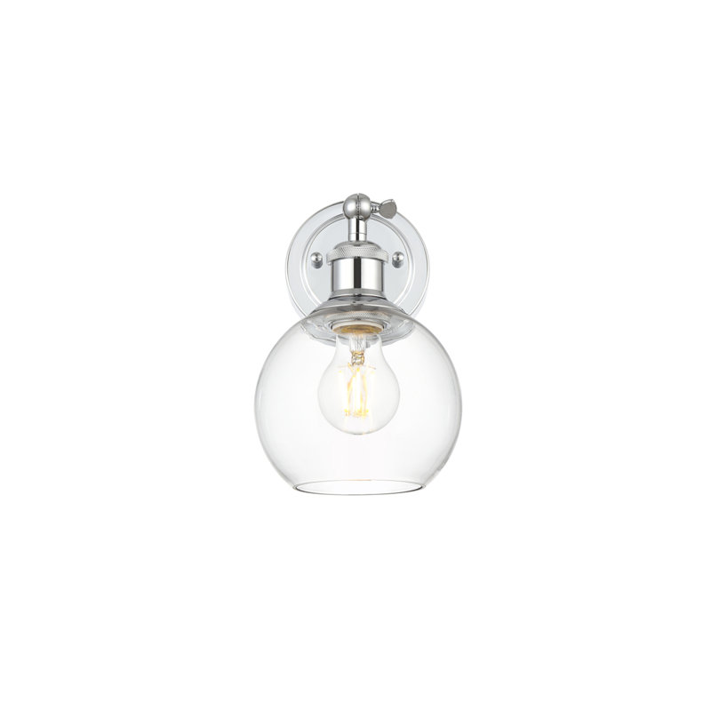 Passendale Swing Arm Sconce, Chrome