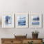 «Soft Solace Indigo», ensemble de 3 cadres photo-454968003-454968015